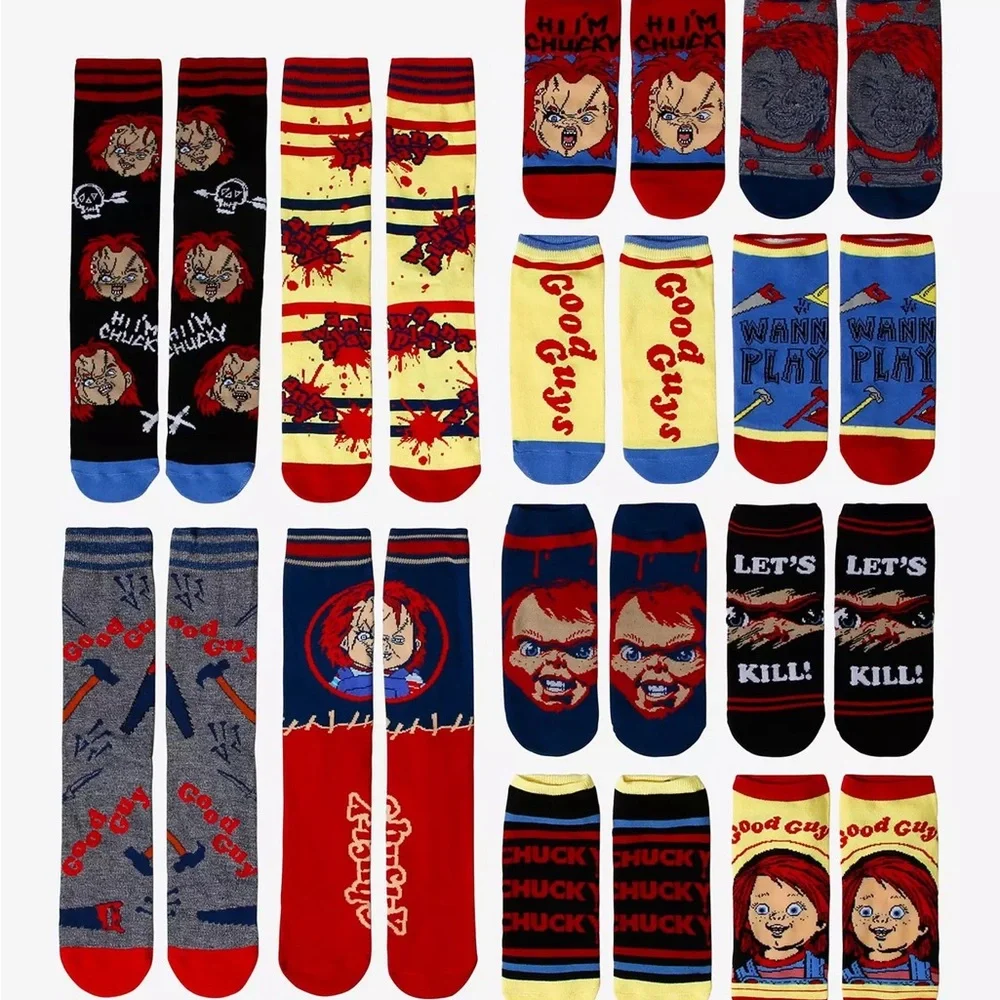 Chucky Advent Calendar Socks Gift Set Horror Hot Topic Child’s Play Halloween‎
